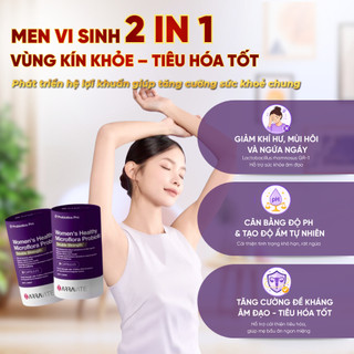 Men Vi Sinh Arravite 10 Tỷ Lợi Khuẩn - Men Phụ Khoa Dạng Viên Uống Giúp Các Vấn Đề Về Ngứa Ngáy Khó Chịu Cho Cơ Thể