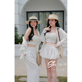 Set Đũi 3 Món Quần Bồng Chuẩn She’s