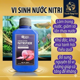 DUNG DỊCH VI SINH BỂ CÁ  Nitrifier (YEE) - vi sinh sinh học giúp thải độc , cải tạo chất lượng nước bể cá