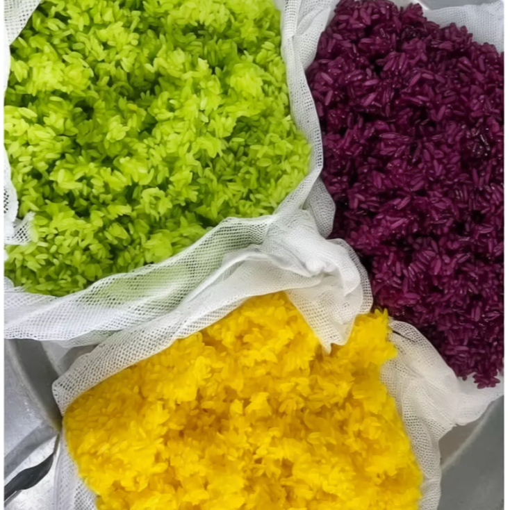 Khăn hấp, khăn vải lưới đồ xôi chống dính, lưới lỗ rất nhỏ may 2 lớp, hấp xôi, có thể tái sử dụng