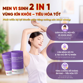 Men Vi Sinh 5 Tỷ Lợi Khuẩn Arravite - Men Vi Sinh Dành Cho Nữ, Hỗ Trợ Sức Khỏe Tự Nhiên