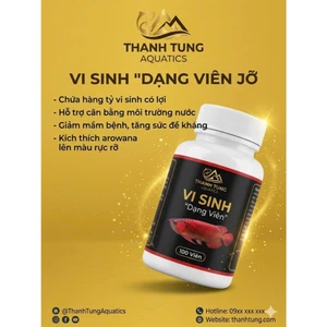 VI SINH TRẮNG- combo 100v , 50v khử độc Nitra hoá- làm trong nước