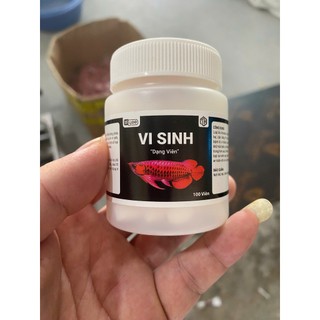VI SINH DẠNG VIÊN NÉN - thải độc nước , sử lý chất thải bể cá , khử mùi tanh hôi , hỗ trợ lọc nước làm trong nước