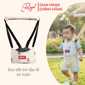 Đai Dắt Bé Tập Đi lưới Royal Êm Ái Chống Ngã Có Chốt Khóa An Toàn Điều Chỉnh Linh Hoạt