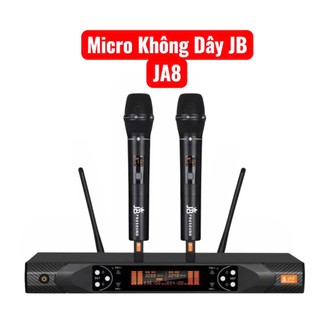 Micro Không Dây JB JA8, Âm Thanh Trong Trẻo, Mượt Mà, Chống Hú Rít Hiệu Quả, Chống Hú Rít Tốt, Hỗ Trợ Tốt Giọng Hát Yếu