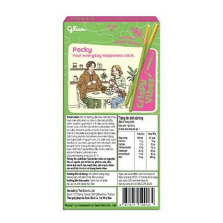Combo 3 Hộp Bánh Que Glico Pocky Phủ Kem Vị Trà Xanh Matcha Hộp 35G