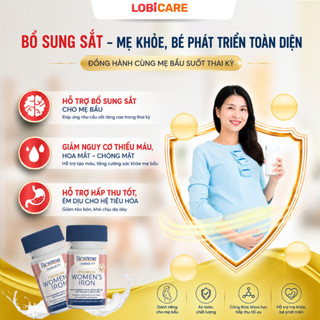 Viên Uống Bổ Sung Sắt Biostime Premium Women's Iron 30 Viên [DATE T8/2027]