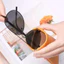 Hộp Đựng Kính Mắt Gấp Gọn Bọc Da Mini, TIDY SHOP, Hộp Kính Tiện Lợi Bảo Quản Kính Thời Trang