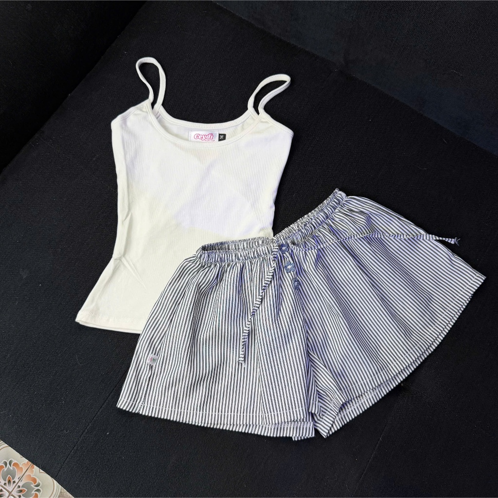 [CÓ MÚT] [SET QUẦN HOA + ÁO 2S] [CÓ MÚT] Sét quần hoa + sáo hai dây xinh xắn