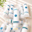 Bông tẩy trang cotton 120 miếng tròn LumiSoft, Bông tẩy trang 3 lớp mềm mịn không xơ bông, an toàn cho da