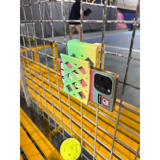 Móc Treo Giá Đỡ Điện Thoại Gắn Hàng Rào Cuối Sân, Gắn lưới   , Quay Video Pickleball, Tennis , Cầu Lông, highlight