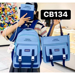 [Sammy] Combo Balo 4 Món Jinmqui Phong Cách Hàn Quốc CB134