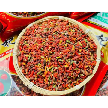 Kỷ tử đỏ hoang dã núi Trường Bạch sấy khô, kỉ tử hữu cơ, trà kì tử, kỳ tử, câu kỷ tử giúp chống oxy hoá