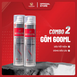 COMBO GÔM XỊT TÓC NATURA VIKA 600ML – GIỮ NẾP LÂU, HỖ TRỢ TẠO KIỂU TÓC GỌN GÀNG