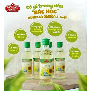 Dầu hạt ép lạnh Omega 3-6-9 Kunnella Đức