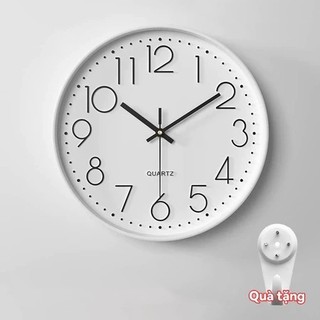 [Hàng Loại 1] Đồng Hồ Treo Tường Kim Trôi Cao Cấp Kích Thước 20cm - 25cm bao bể vỡ