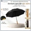 Ô dù cán dài cao cấp PG30 Palermo tán rộng 134cm, che mưa, che nắng, ngăn 99% tia UV, độ bền 5-8 năm
