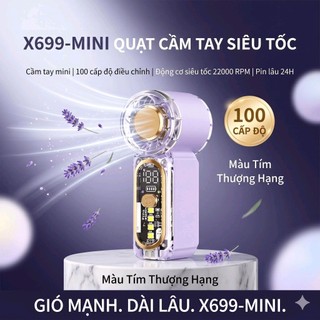 Quạt Mini s2 Sạc Gió Mạnh Công Suất Lớn Quạt Cầm Tay Tốc Độ Cao Làm Lạnh Có Thể Điều Chỉnh Turbo Quạt Cầm Tay Di Động