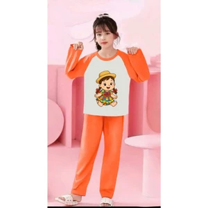 🌸 BỘ ĐỒ BÉ GÁI DÀI TAY – HÌNH CỰC ĐÁNG YÊU 🐱💕 DS766