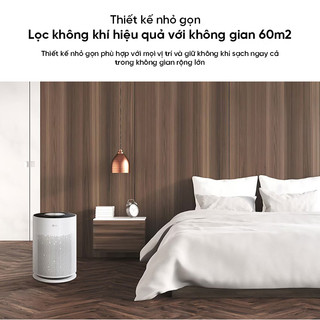 Máy lọc không khí LG Puricare 360 Hit AS60GHWG0 lọc bụi mịn, khử mùi hiệu quả, cảm biến thông minh, Bảo hành chính hãng