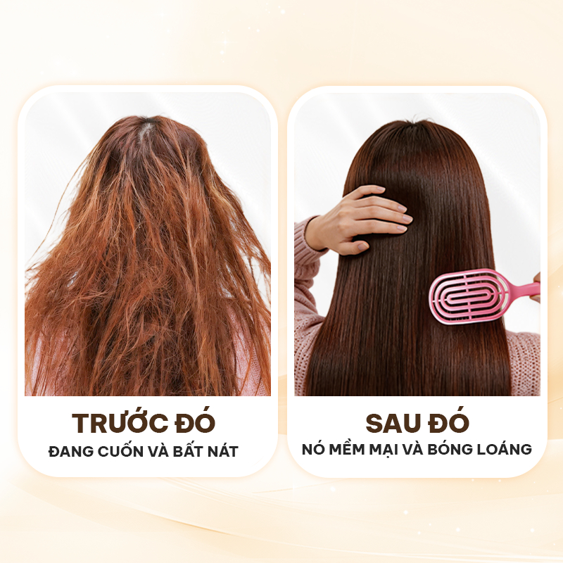 MINISO Lược gỡ rối tóc tạo kiểu tóc phồng, chải tóc massage da đầu
