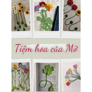 Tống Hợp Các Mẫu Đánh Dấu Trang , Đánh Dấu Sách , Dây Treo Túi Bằng Len Xinh Xắn , Hoa Len Handmade