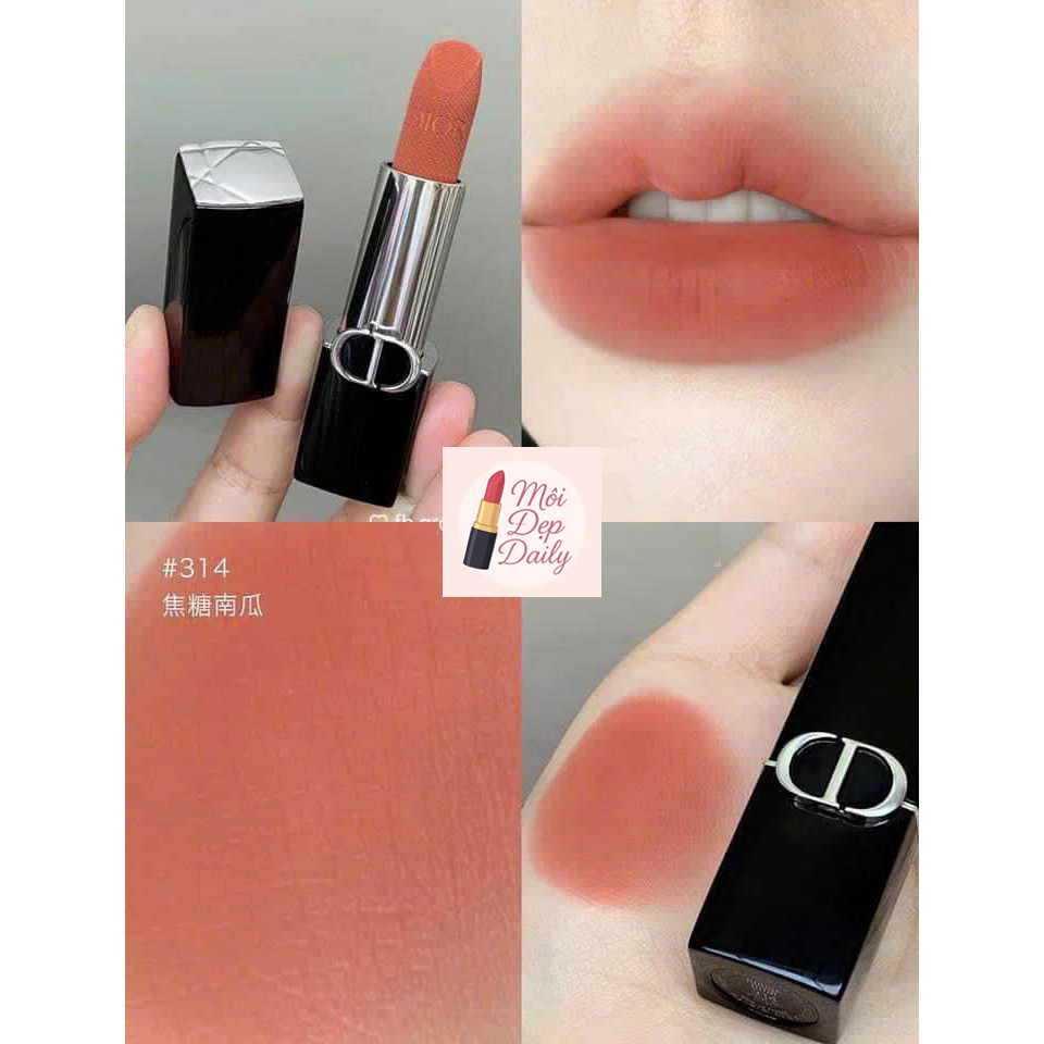 Son thỏi  Rouge Lisptick Fullsize 3.5g Velvet, Matte,Satin phù hợp cho mọi loại môi