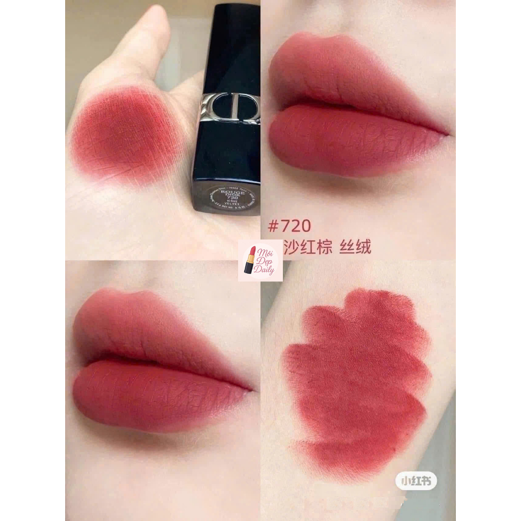 Son thỏi  Rouge Lisptick Fullsize 3.5g Velvet, Matte,Satin phù hợp cho mọi loại môi