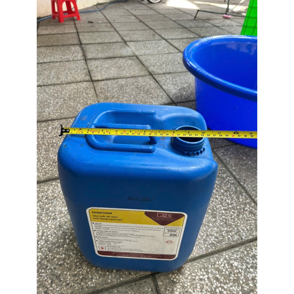 can nhựa HDPE 20L-25L-30L mới 95%