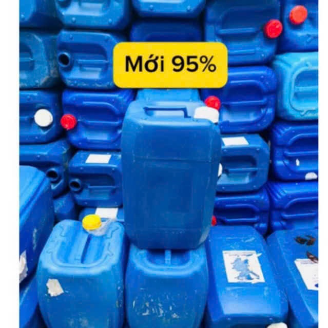 can nhựa HDPE 20L-25L-30L mới 95%