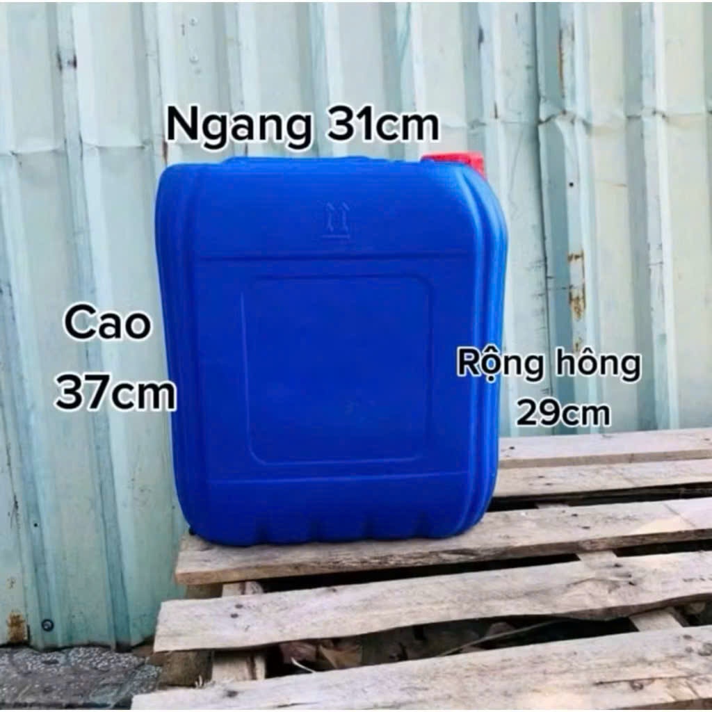 can nhựa HDPE 20L-25L-30L mới 95%