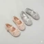 Giày búp bê lưới cho bé gái với thiết kế gắn nơ xinh đơn giản