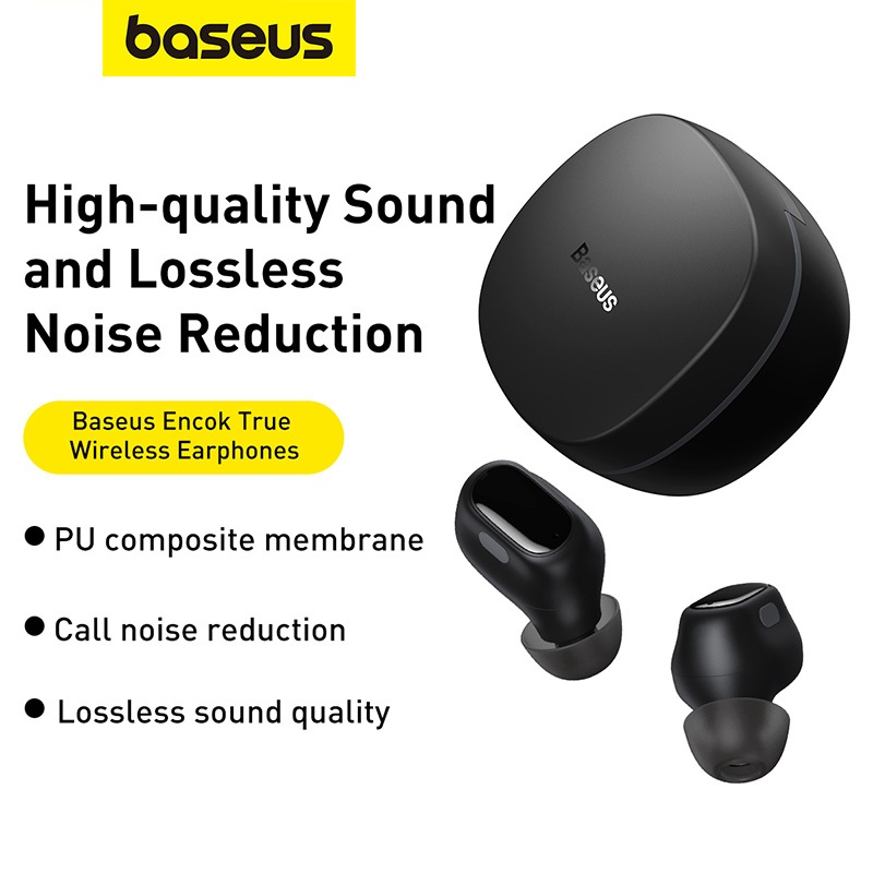 [SVIP] Tai Nghe Baseus WM01 Bluetooth 5.3 tai nghe Chống Ồn Có Micro điều Khiển Bằng Cảm ứng