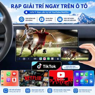 2+16GB/2+32GB CarPlay AI Box 3 trong 1 CarPlay Android Box không dây Bộ chuyển đổi CarPlay có dây sang khô