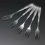Bộ Dĩa (10 cái ) Inox Ăn Trái Cây / Bánh Ngọt Họa Tiết Cổ Điển