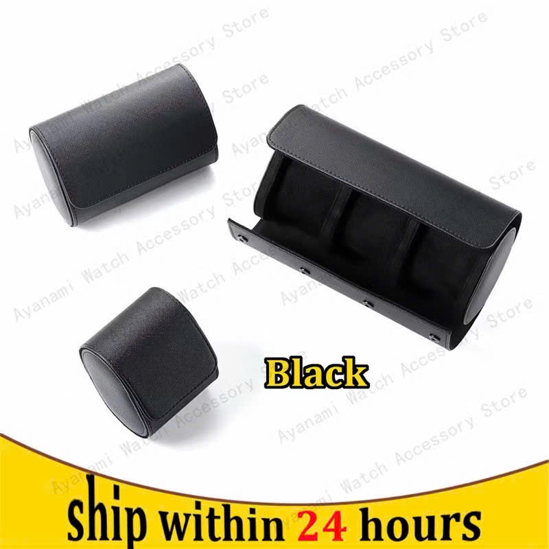Hộp Bảo Quản Đồng Hồ Sang Trọng 1 / 2 / 3 Khe Da Đồng Hồ Cuộn Du Lịch Bảo Vệ Chống Bụi Đồng Hồ Hiển Thị Hộp Đựng Đồng Hồ