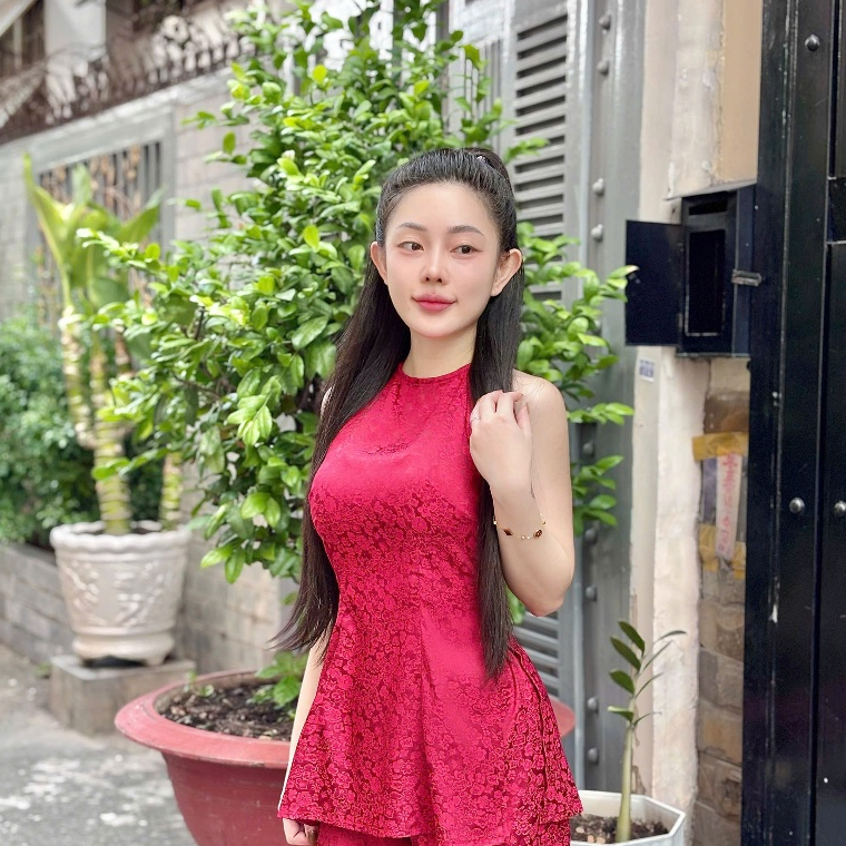 B.A173 - ÁO LẺ YẾM ( QUẦN NGỌC TRAI )