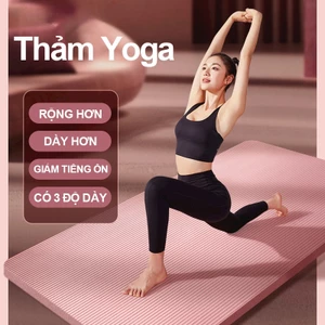 Thảm Tập Yoga Giảm Tác Động Thể Thao Hiệu Quả - Dùng Trong Phòng Tập Và Tại Nhà， Phù Hợp Với Bài Tập Pilates