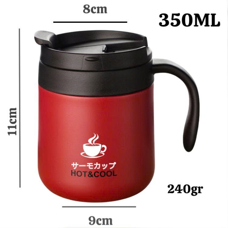 Cốc giữ nhiệt Inox 304 dung tích lớn cốc có coi có nắp uống trà tiện lợi giữ nhiệt tốt