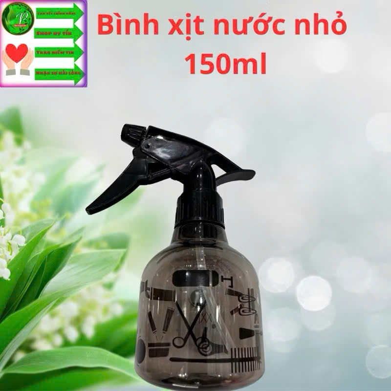 bình xịt nước chai 150ml chất liệu nhựa tốt
