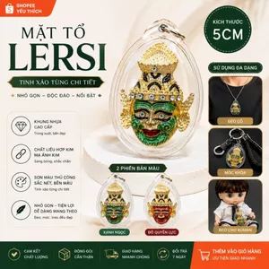 Mặt Dây Chuyền VẬT TRANG TRÍ TREO XE MẶT LERSI NHỎ GỌN PHÙ HỢP LÀM QUÀ TẶNG