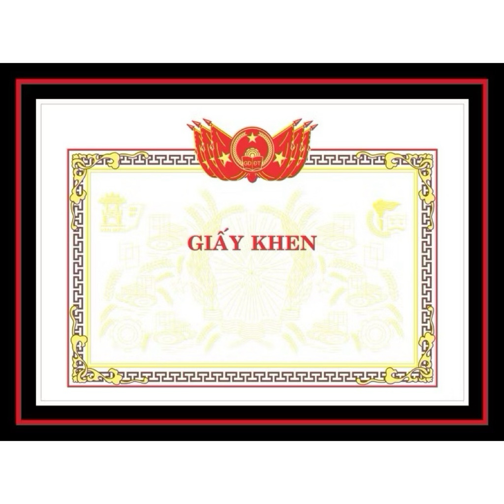 [ BUÔN] PHÔI GIẤY KHEN A4, ĐỊNH LƯỢNG 150 GMS, 100 TỜ/1 TẬP - VPP QUỐC HUY.