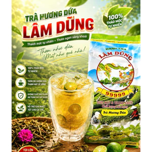 Trà Dứa Lâm Dũng ( 1 gói tặng kèm 2 muỗng inox304)