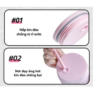 Ly giữ nhiệt BIGCUP 1500ml cốc nước giữ nhiệt thể thao inox 304 Fan House, Bình giữ nhiệt cao cấp