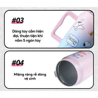 Ly giữ nhiệt BIGCUP 1500ml cốc nước giữ nhiệt thể thao inox 304 Fan House, Bình giữ nhiệt cao cấp