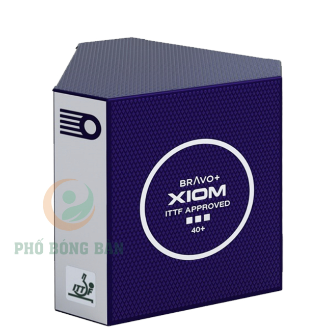 Hộp 6 quả bóng Thi đấu Xiom bravo bóng có viền