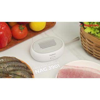 Máy khử khuẩn thực phẩm Nagakawa mini NAG3901, 2 chế độ khử khuẩn, bảo hành 12 tháng