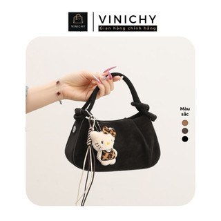 (Deal mở bán tặng quà QU3) Túi xách nữ đeo chéo, đeo vai VINICHY size 20cm HA887