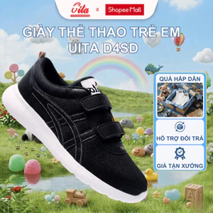 Giày thể thao bé trai bé gái UITA đế nhẹ êm chân, giày trẻ em chạy bộ đi học quai dán tiện lợi đi học D4SD
