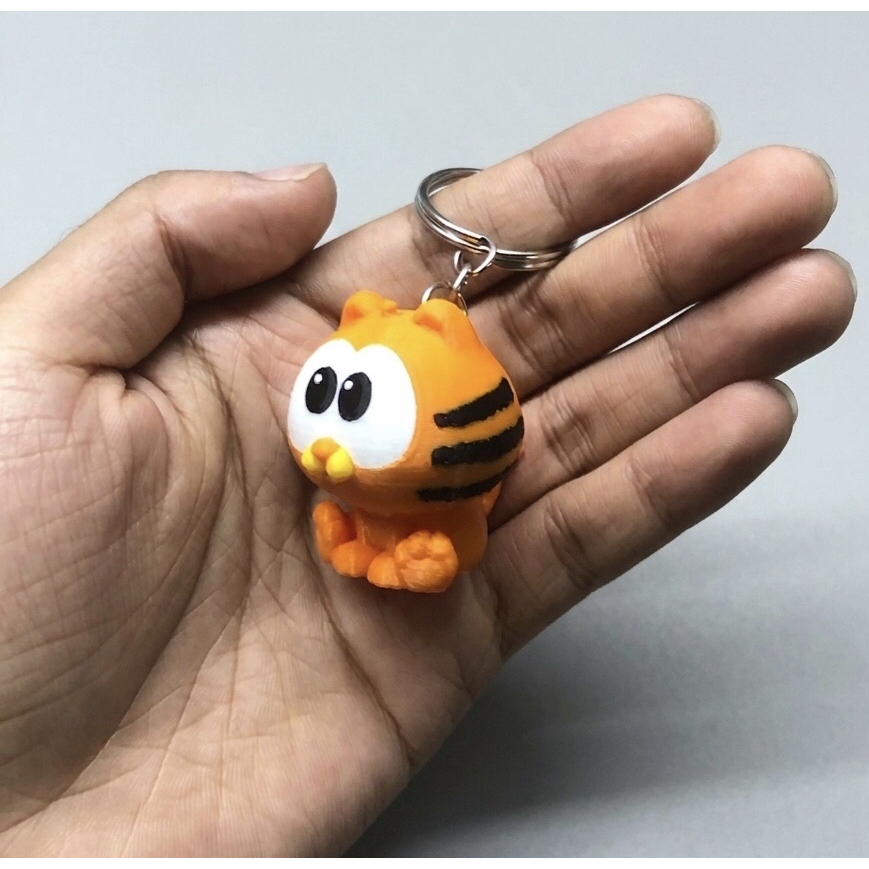 Mèo Garfield | Móc khóa In 3D